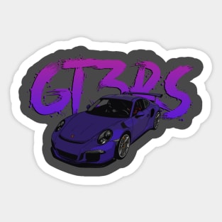 porsche gt3rs Sticker